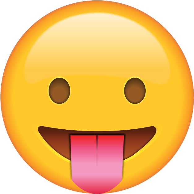 Kiss Clipart Emoji Fb - Emoji Tongue (600x600), Png Download