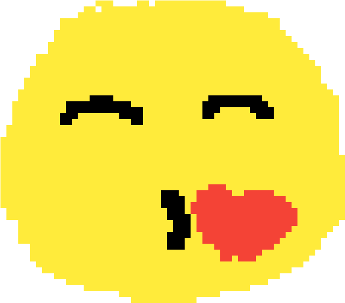 Kiss Emoji - Cible (1200x1200), Png Download
