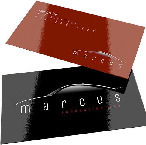 16 Point Business Card With Full Uv Front Quantity(1000) (510x600), Png Download