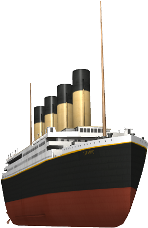 Titanic Png (320x480), Png Download