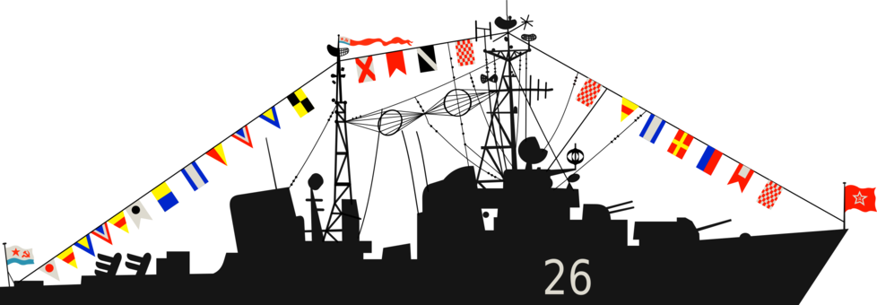 Watercraft Sailing Ship Naval Ship Drawing - Siluet Kapal Perang (978x340), Png Download