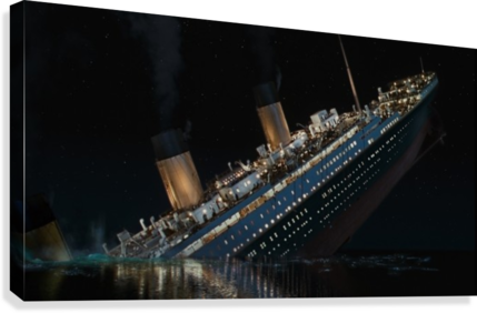 Titanic Art - Industrial Light An Magic (429x282), Png Download