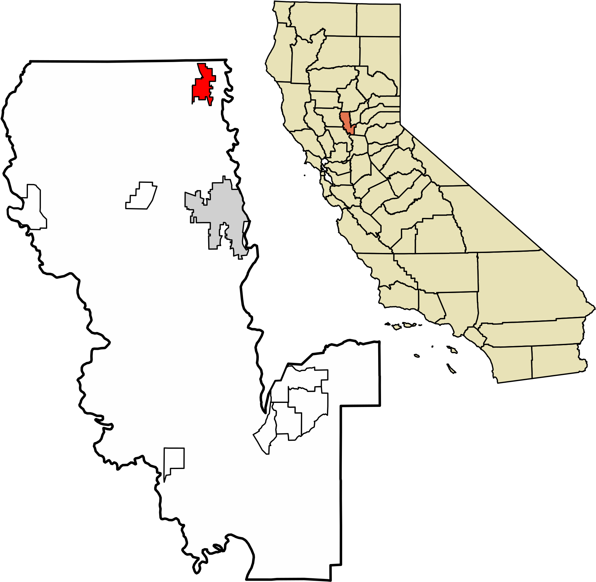 Open - County California (2000x1956), Png Download