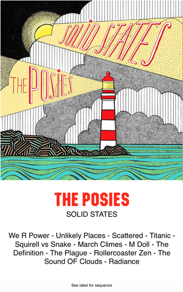 The Posies "solid States" - Posies - Solid States (lp) (600x600), Png Download