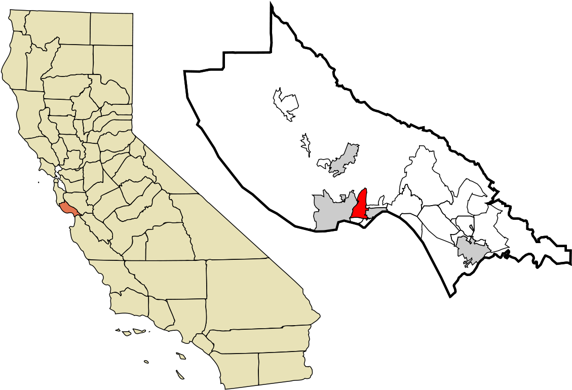 County California (1200x825), Png Download