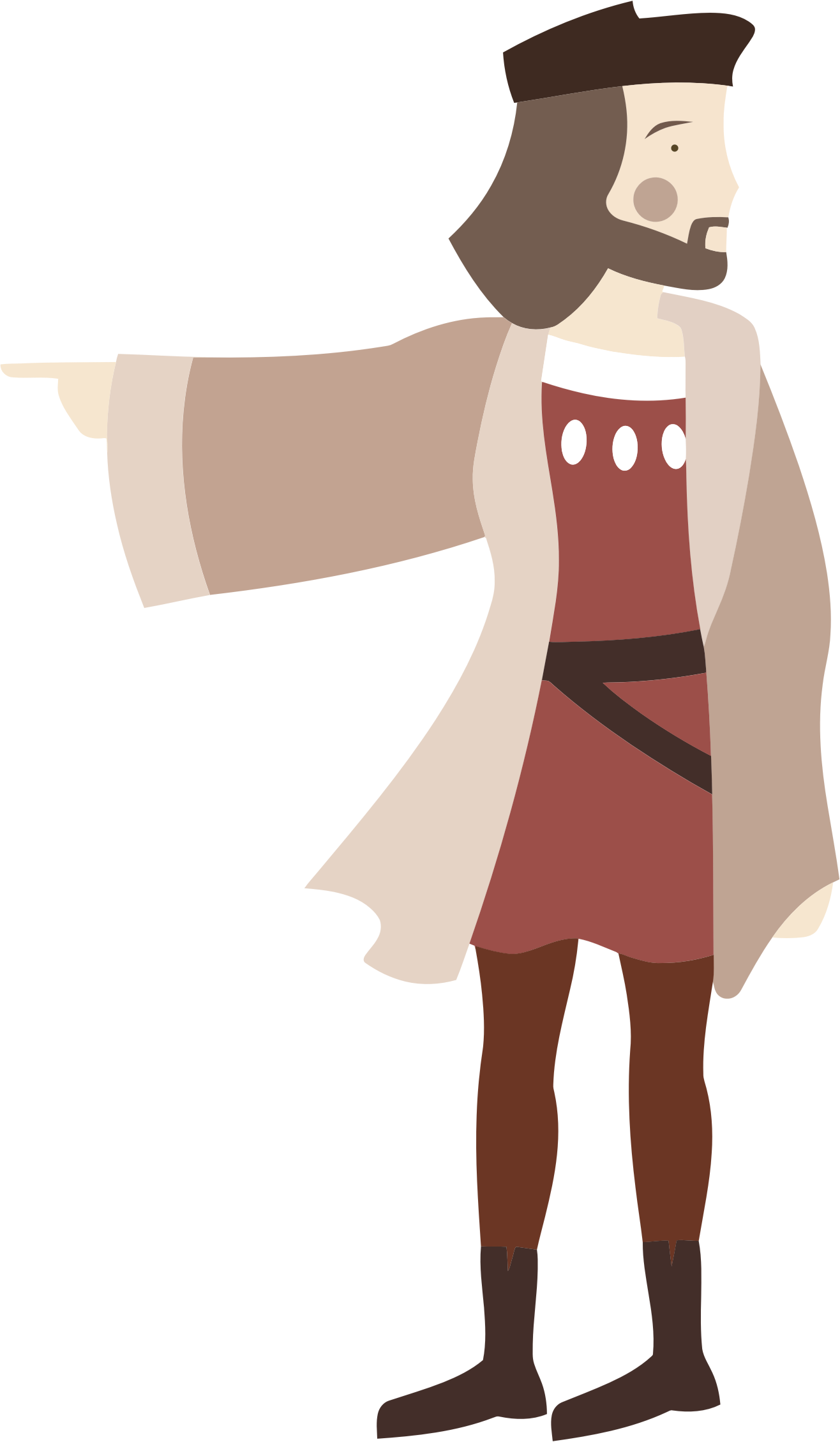 This Free Icons Png Design Of Christopher Columbus (1316x2258), Png Download