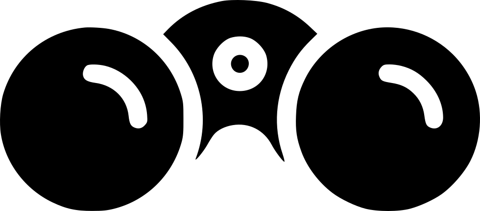 Binocular Comments - Circle (980x432), Png Download