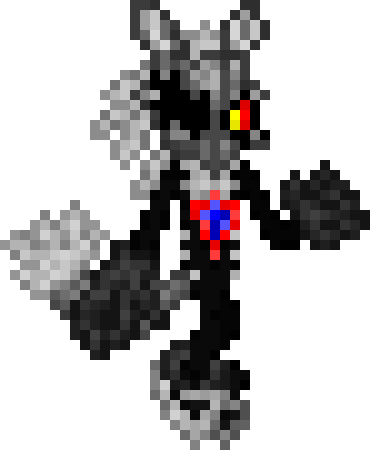 Sonic Forces - Infinite - By Aplawesome - Sonic Forces Infinite Pixel (370x450), Png Download