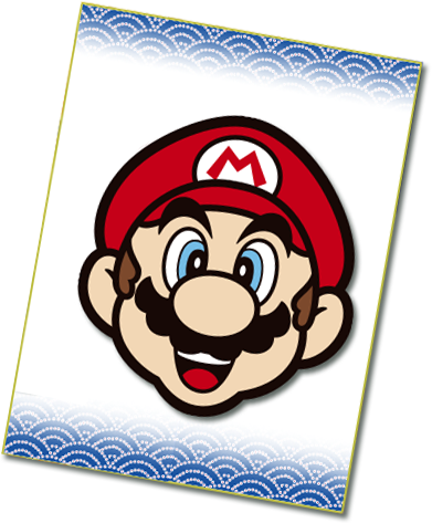 Today, Nintendo Shared A Pdf File To Print - Super Mario Bros Super Show Loog (391x473), Png Download