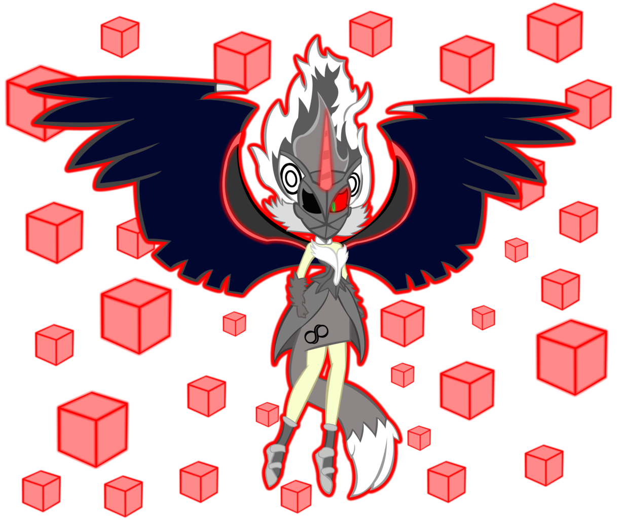 Trungtranhaitrung, Equestria Girls, Infinite , Midnight-ified, - Sonic Forces Infinite Cubes (1240x1024), Png Download