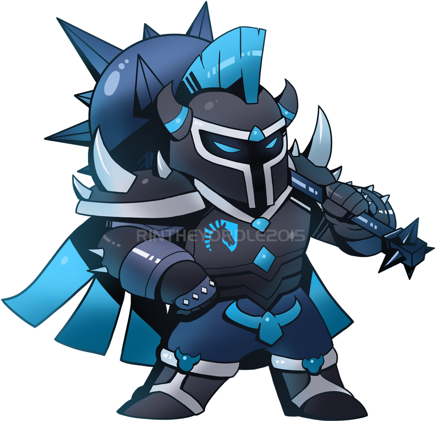 Morde W/ Team Liquid Motif (900x877), Png Download