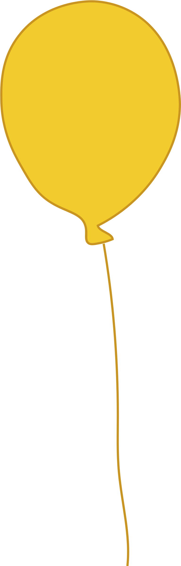 This Free Icons Png Design Of A Balloon (767x2400), Png Download
