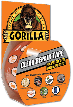 Gorilla Clear Repair Tape (300x438), Png Download