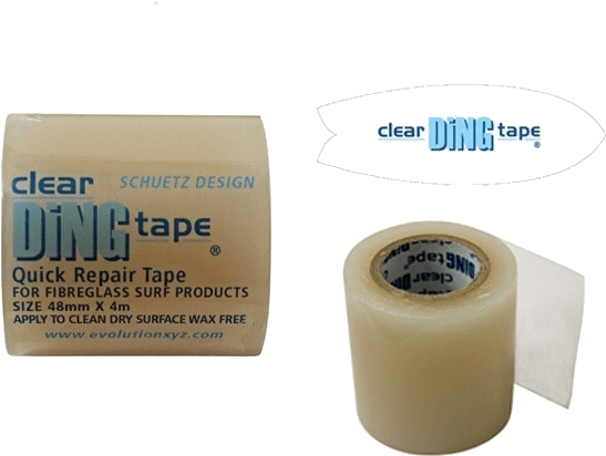 Clear Ding Tape Surfboard Repair At Surfers Warehouse - Surfboard Repair Tape (600x600), Png Download