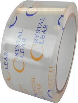 6 Mil Crystal Clear Polypropylene Carton Sealing Tape - Box-sealing Tape (400x400), Png Download