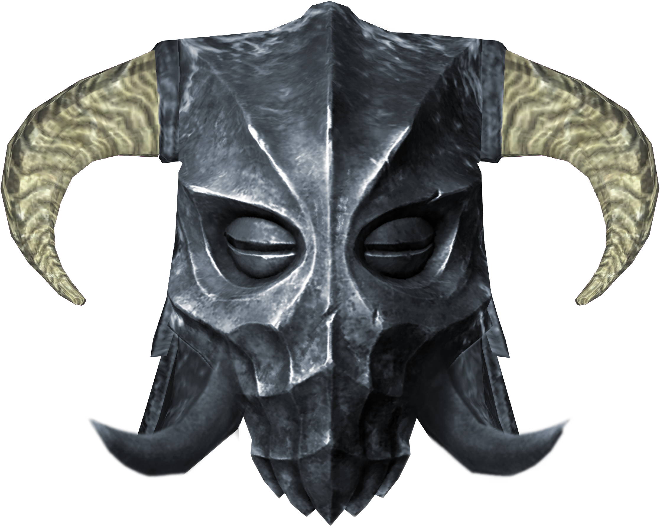 Dragonborn Helmet Png Clipart Free - Miraak Mask (2234x1785), Png Download