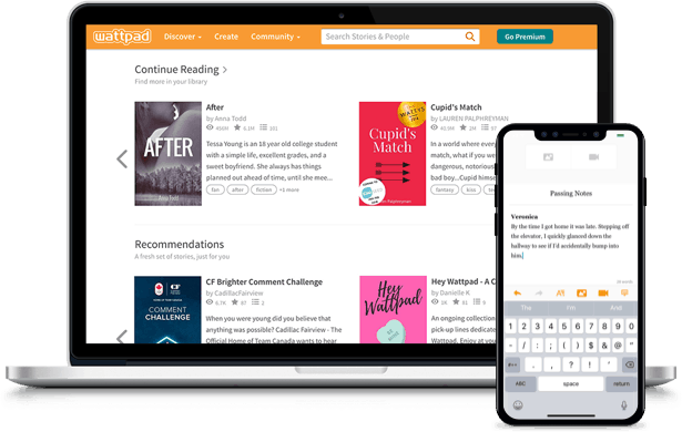 Wattpad Desires To Be Your Literary Agent - Wattpad (615x390), Png Download
