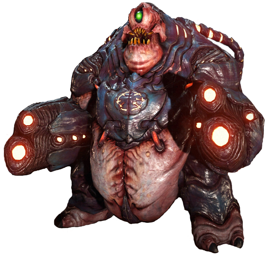 Doom Mancubus (882x843), Png Download