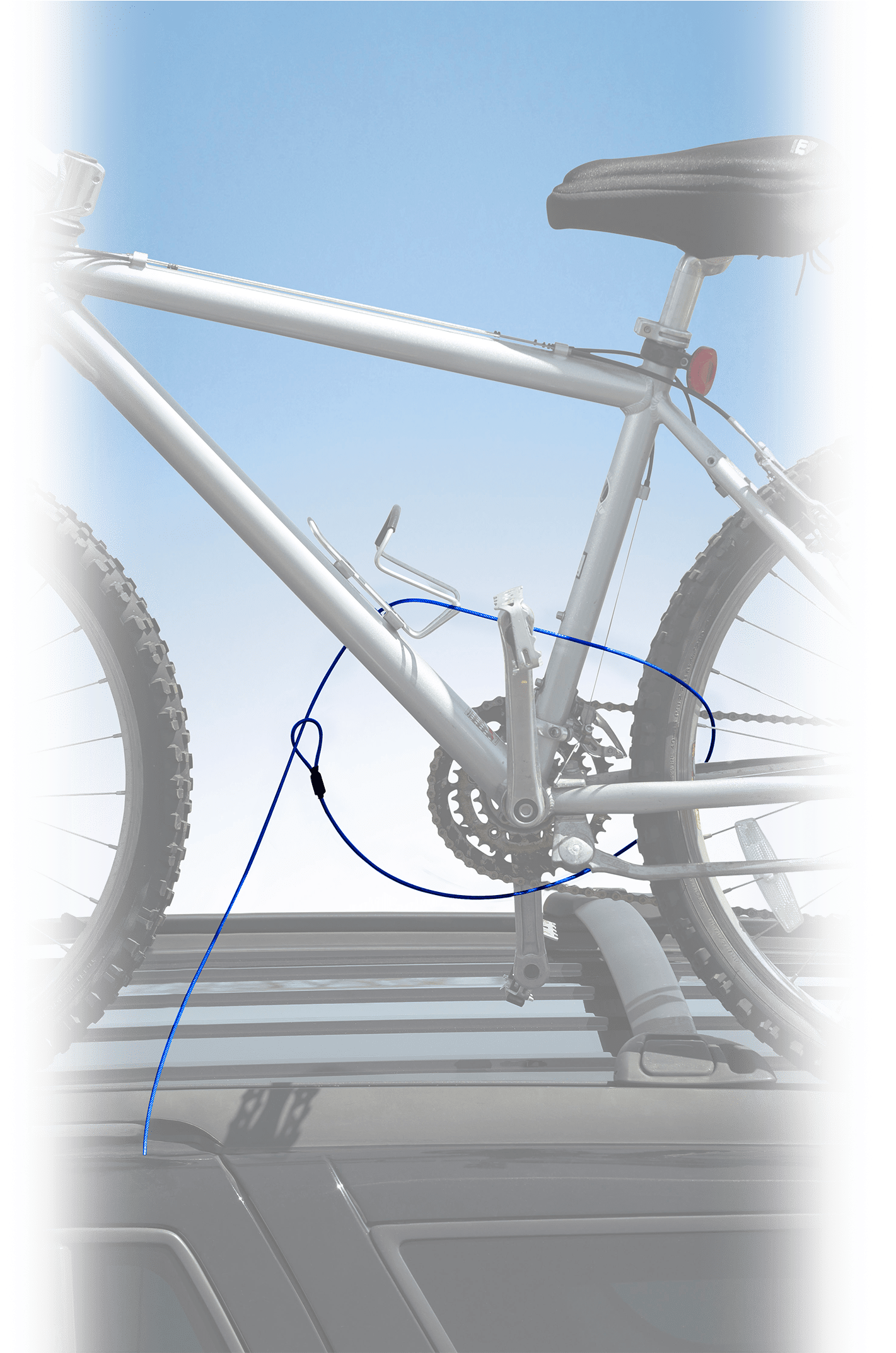 Download Bike Rack Locking Cable Antitheft System Full Size PNG