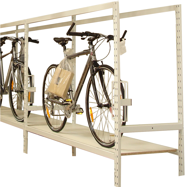 Bicycle Rack - Bicycle (757x758), Png Download