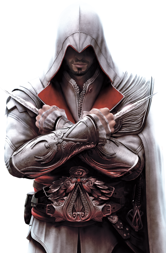Ezio Auditore Da Firenze Images ♥ezio Auditore De Firenze♥ - Assassin's Creed Brotherhood / The Original Game Soundtrack. (575x875), Png Download