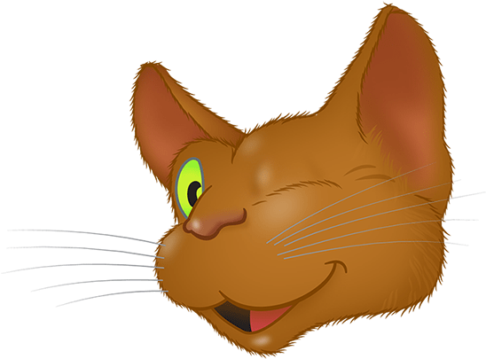 Brown Cat Emoji Messages Sticker-1 - Cat Yawns (644x500), Png Download