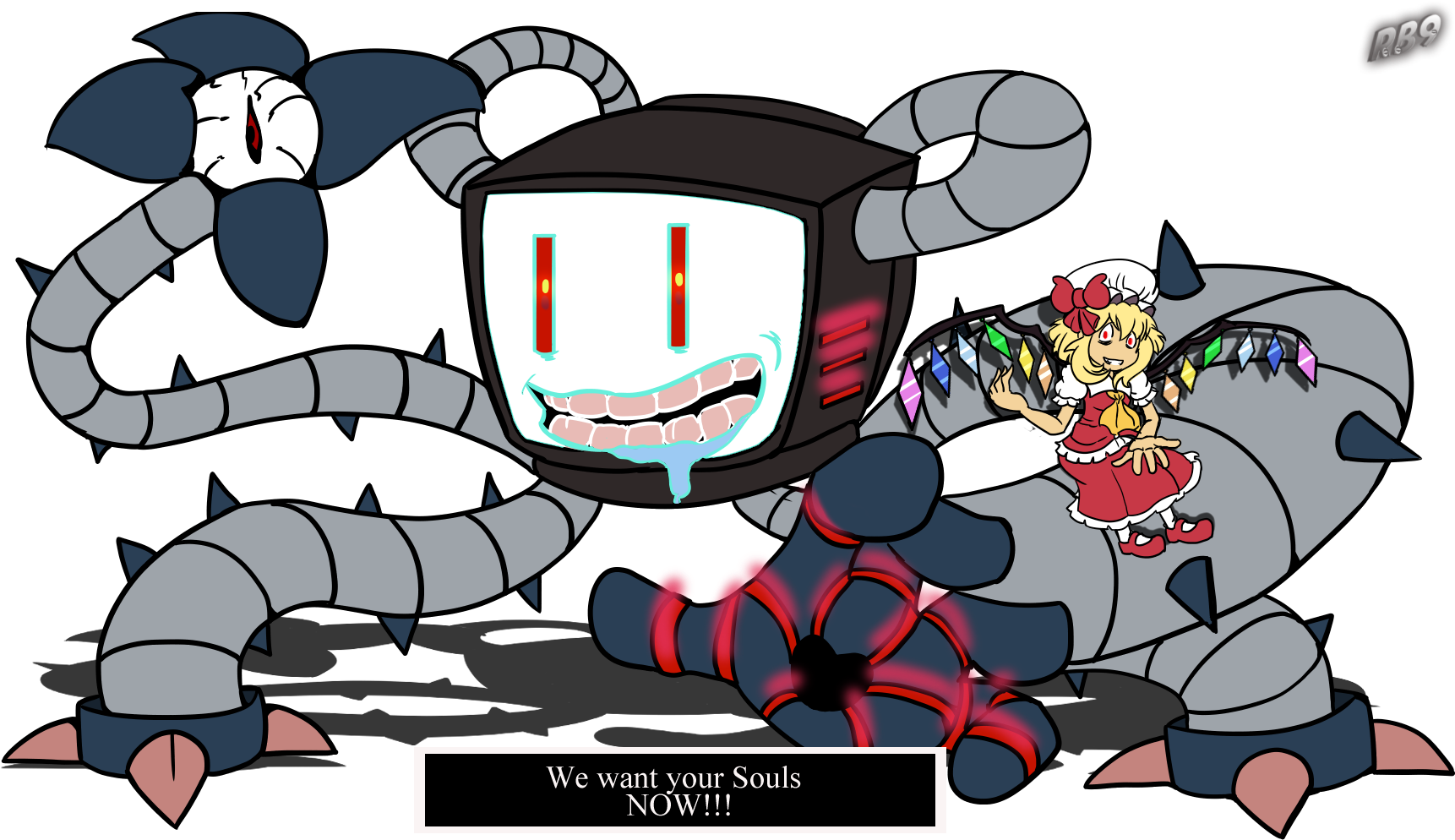 The Soul Collectors Of The Under World - Cartoon (1900x1000), Png Download