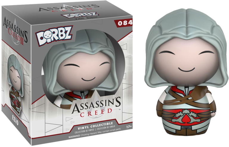 Ezio Dorbz Vinyl Figure - Funko Dorbz Assassins Creed (768x496), Png Download