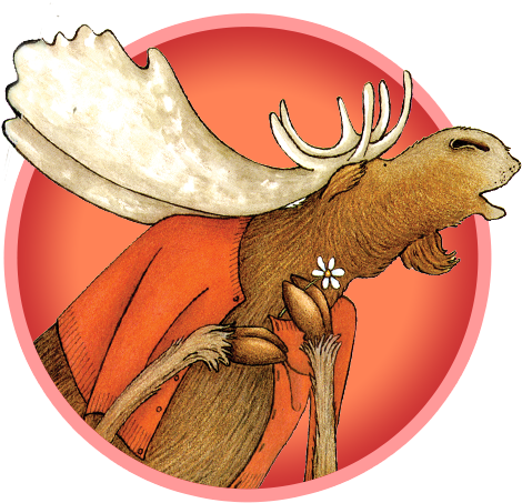 Moose - If You Give A Mouse A Cookie Moose (600x600), Png Download