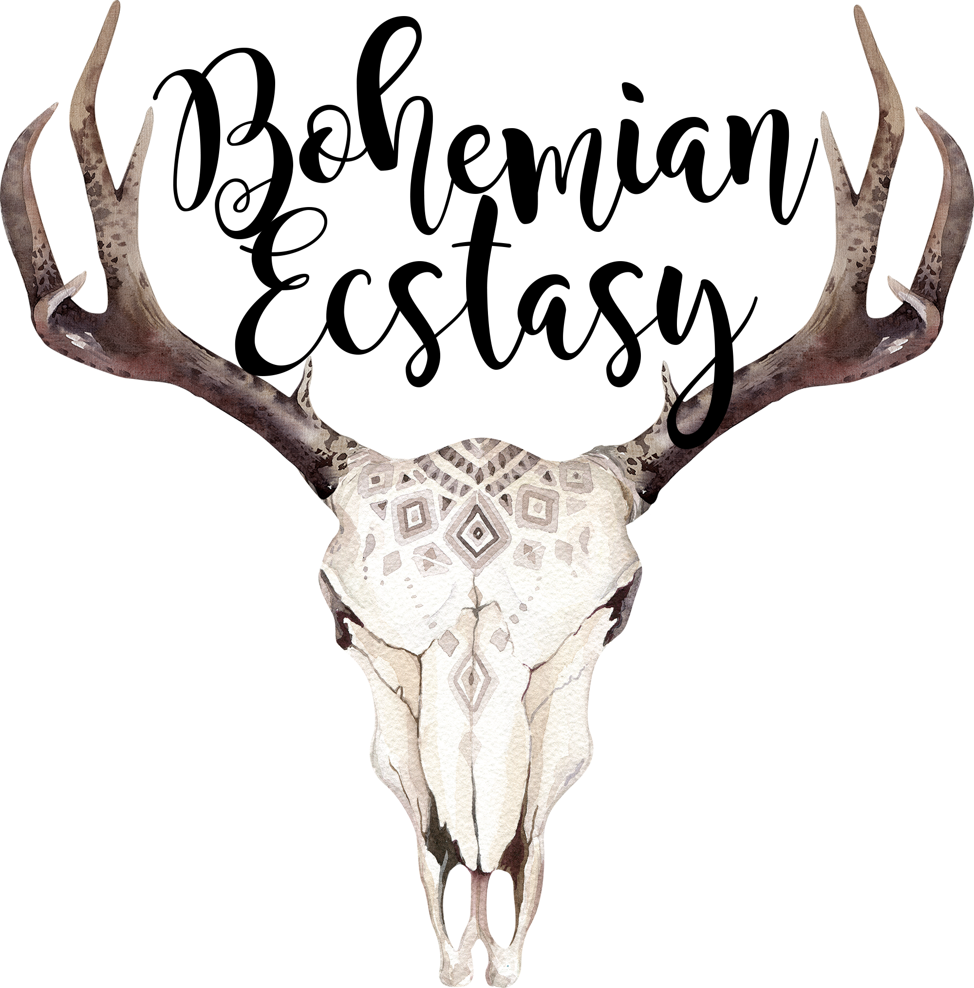 Bohemian Antlers Png Image Free - Southern Design State Saying Print (2000x2028), Png Download