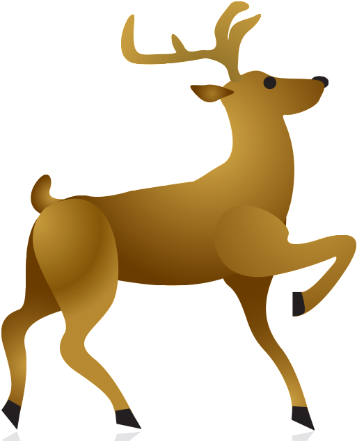 Cartoon Hand-painted Moose Material - Portable Network Graphics (650x650), Png Download