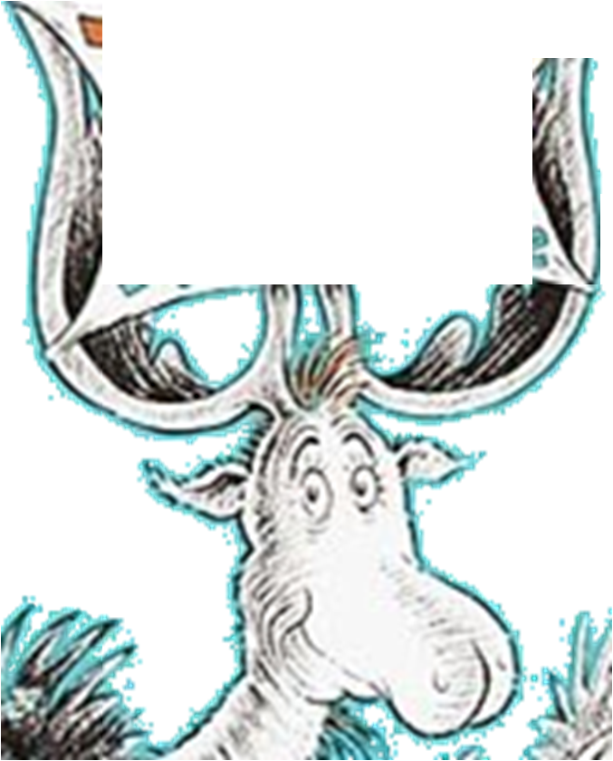 Thidwick The Big-hearted Moose - Hardcover: Thidwick The Big Hearted Moose By Seuss (677x840), Png Download