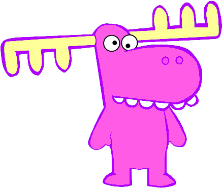 Famine Moose - Happy Tree Friends Gumball (504x422), Png Download