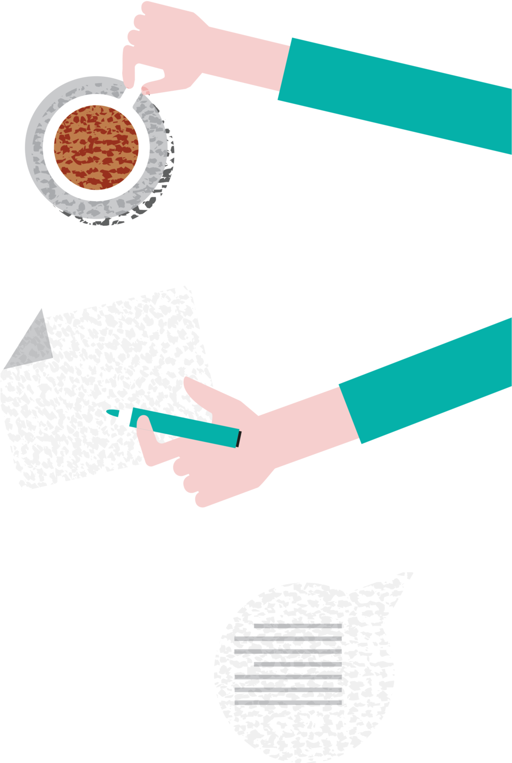 B03962 Neaco Illustrations Edit Interview Activity-01 - Interview (1000x1510), Png Download