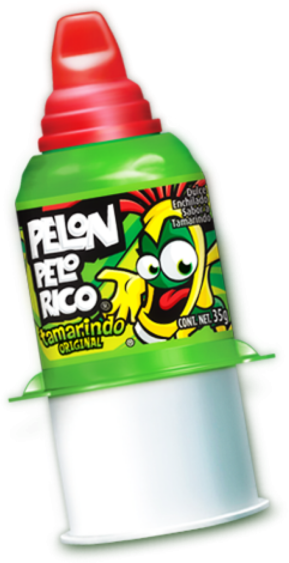 Pelon Pelo Rico Tamarindo - Pelon Pelo Rico Tamarind Soft Candy 36ct. (600x1156), Png Download