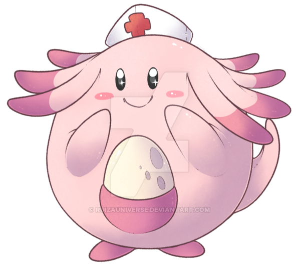 Visit - Chansey (600x600), Png Download
