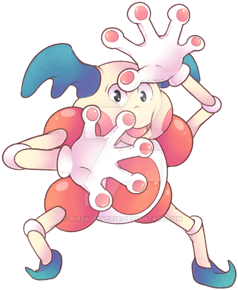 Visit - Mr. Mime (600x600), Png Download