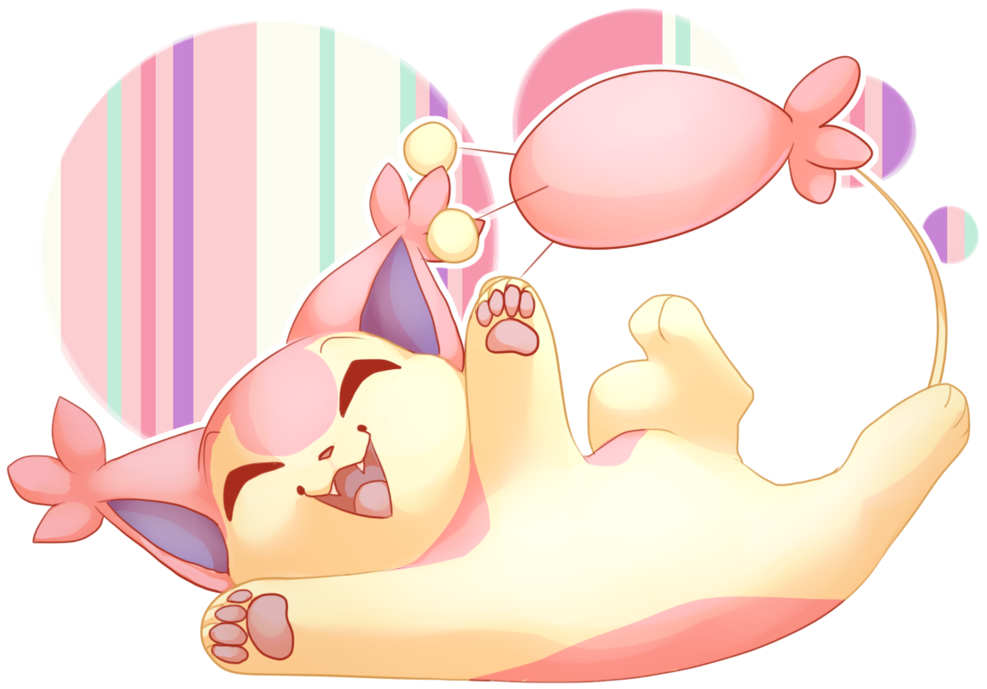 Skitty By Skittystrawberries - Skitty Fanart (1024x768), Png Download