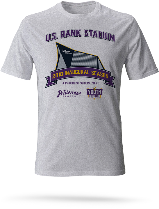 Us Bank Stadium Shirt (600x820), Png Download