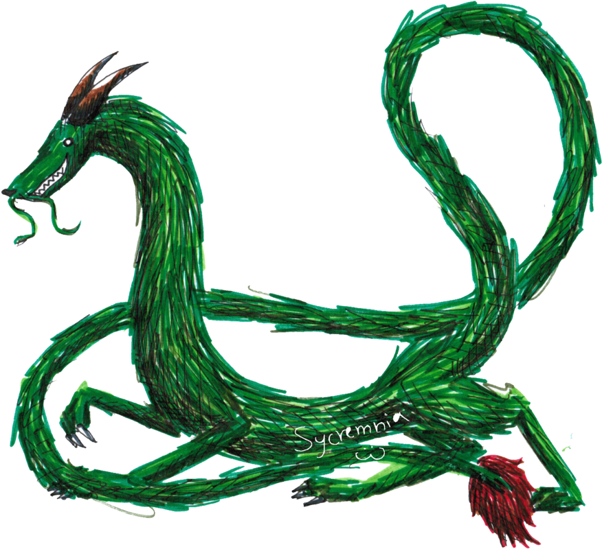 Green Dragon Images - Green Dragon Png (900x822), Png Download