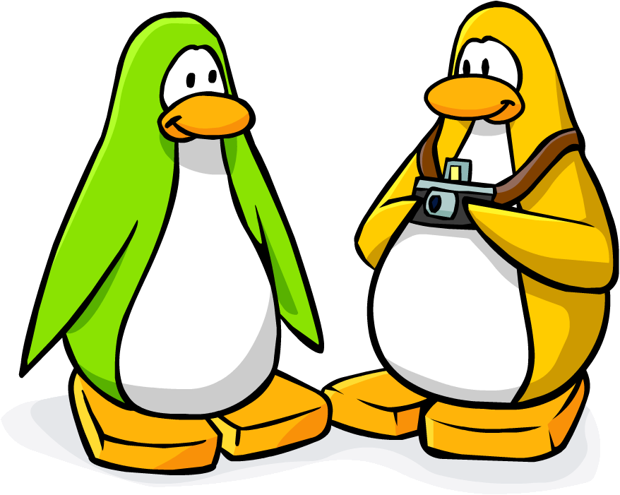 Community Penguins - Club Penguin (878x701), Png Download
