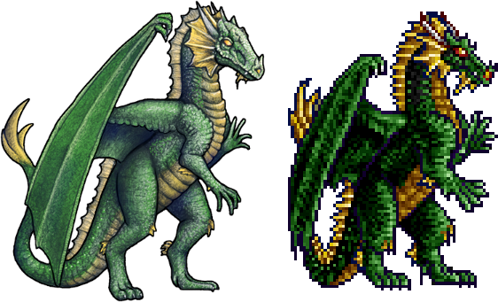 Heroes Of Might And Magic Ii Green Dragon / Art - Heroes Of Might And Magic 2 Dragon (562x341), Png Download