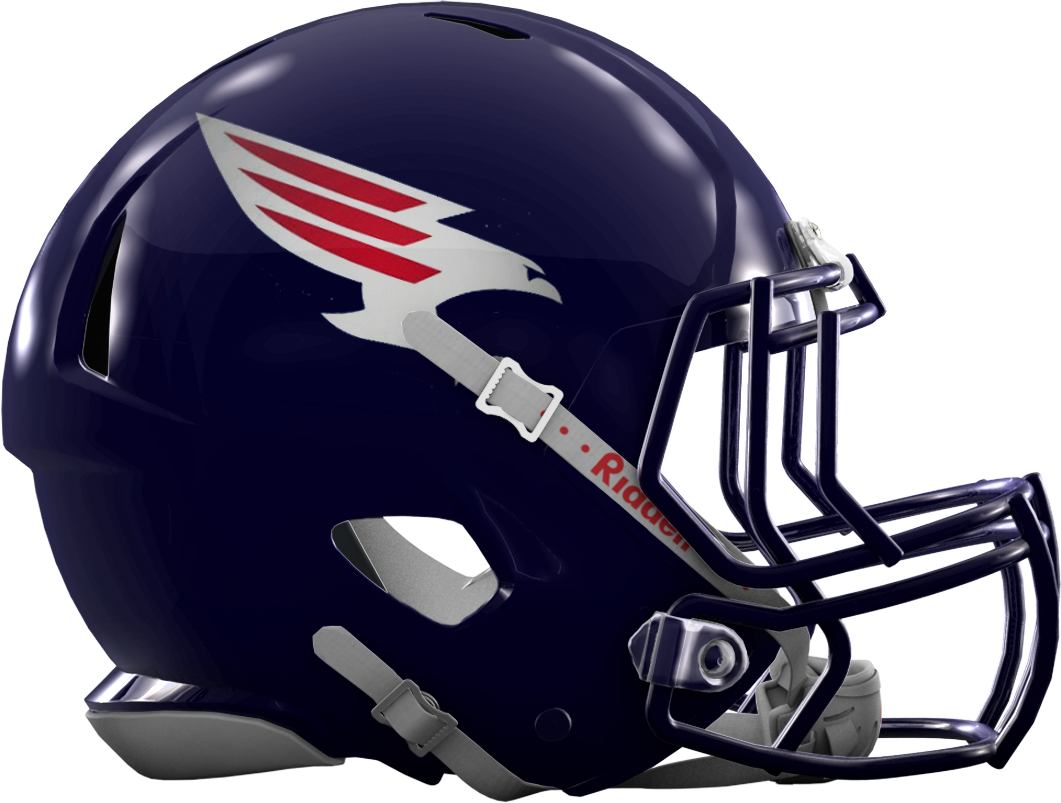 Texas Helmets On Twitter - Allen Eagles Football Helmet (1061x803), Png Download