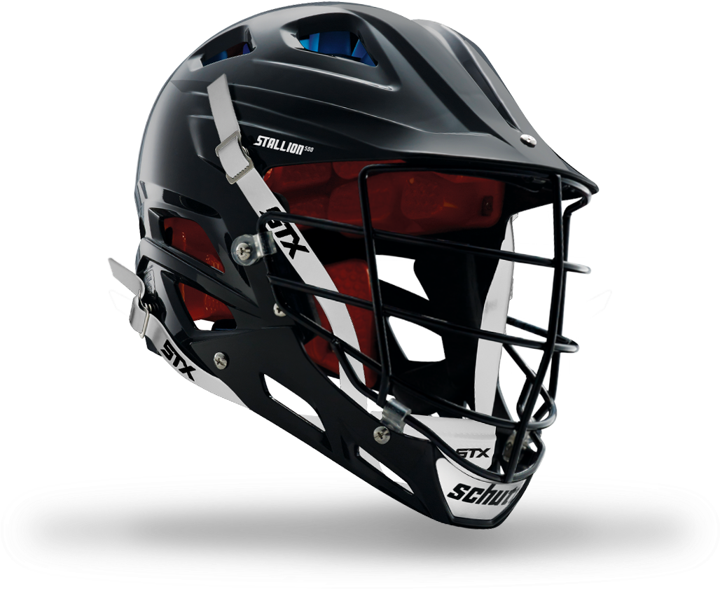 Stx Lacrosse Introduces Stallion 500 Helmet - Helmet Company Stx Lacrosse Stallion 500 Helmet, Black, (1072x887), Png Download