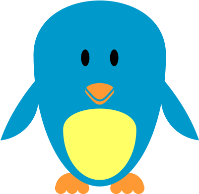 Playful Penguins - Adã©lie Penguin (400x400), Png Download