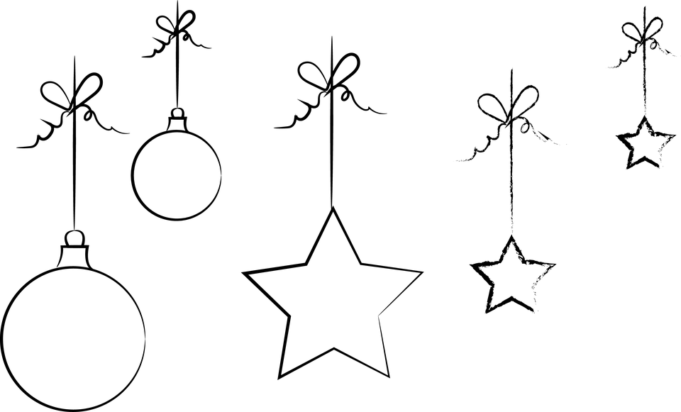 Украшение Звезда (960x581), Png Download