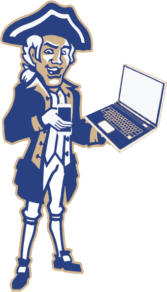 Alexander Hamilton Computer And Cellphone - Alexander Hamilton (339x593), Png Download
