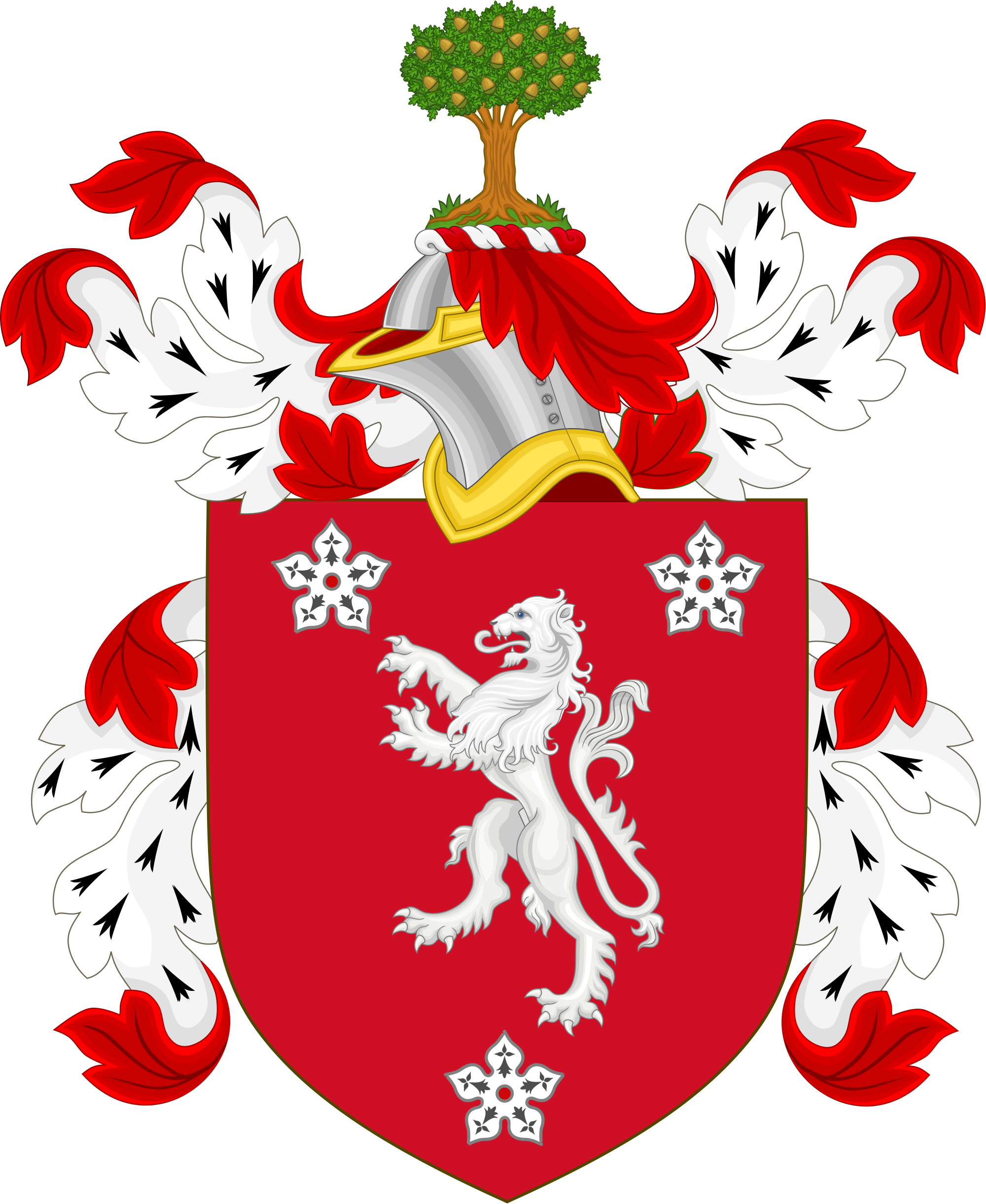 Open - Nathan Coat Of Arms (2000x2441), Png Download