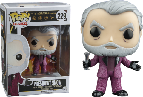 The Hunger Games Funko Pop President Snow - Funko Pop President Snow (479x327), Png Download
