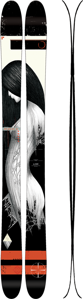 Line Mordecai 2016 All Mountain Skis (1000x1000), Png Download